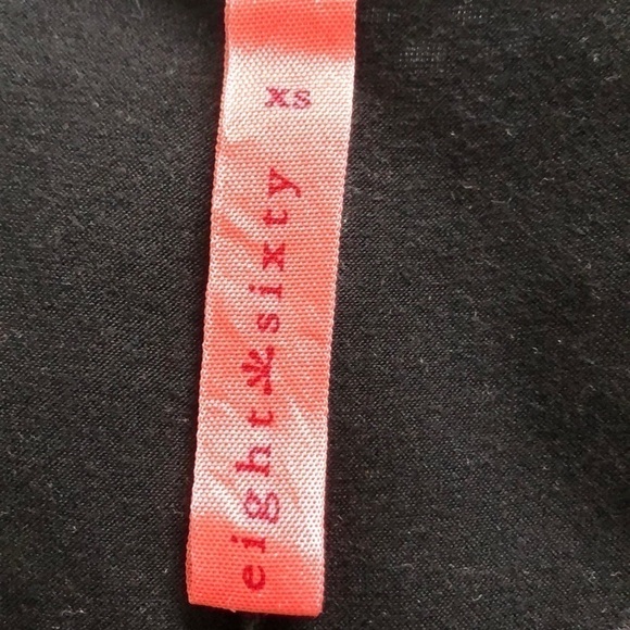 EIGHT SIXTY Eyelet Skater Black & White Midi Dress - Picture 7 of 8